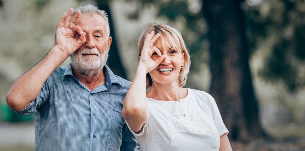 időskori makula degeneráció kockázata érintheti az idős férfit és nőt